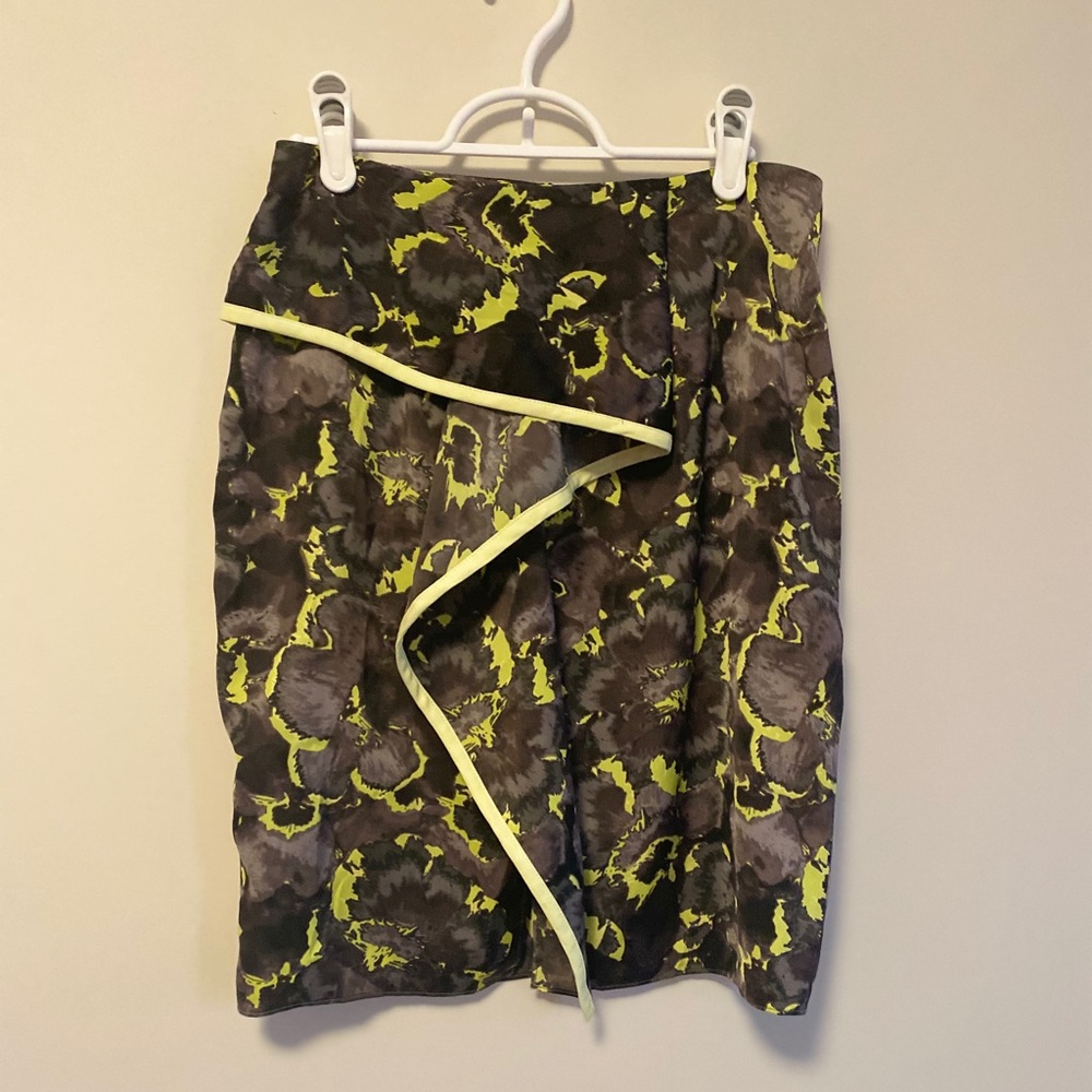 Rachel Roy Neon ruffle skirt